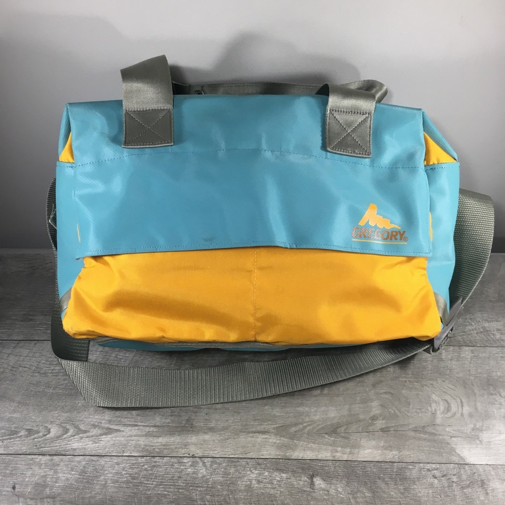Gregory Weather Resistant Blue Traveler Commuter Duffle Weekender Overnight Bag